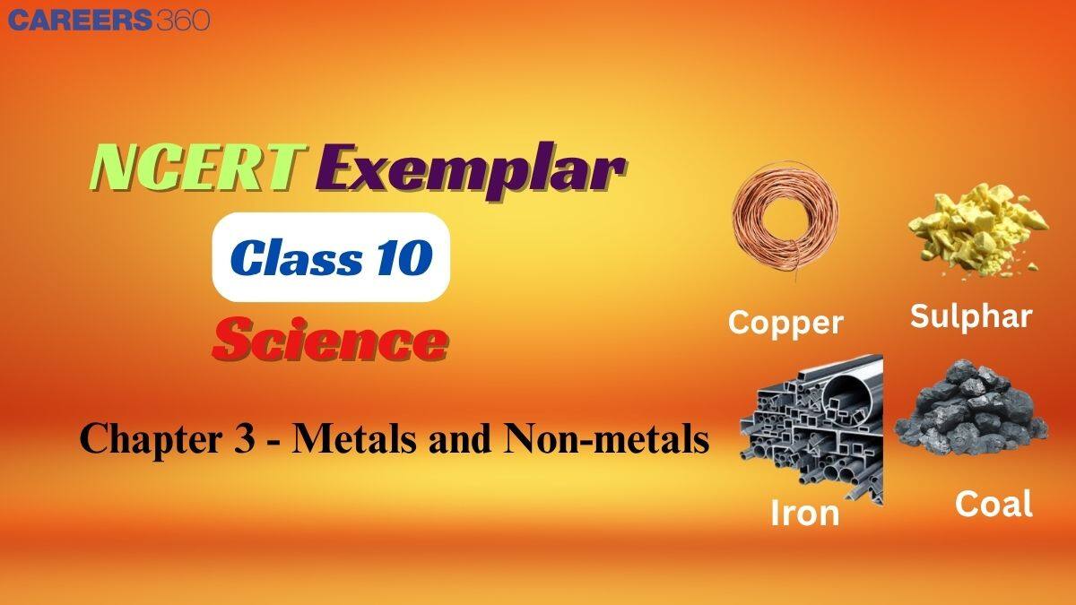 NCERT Exemplar Class 10 Science Solutions Chapter 3 Metals And Non Metals